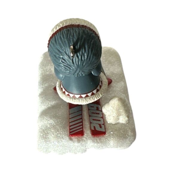 VTG 2009 FROSTY FRIENDS Hallmark Keepsake Collectors Ornament #30 Penguins Ski - Picture 4 of 5